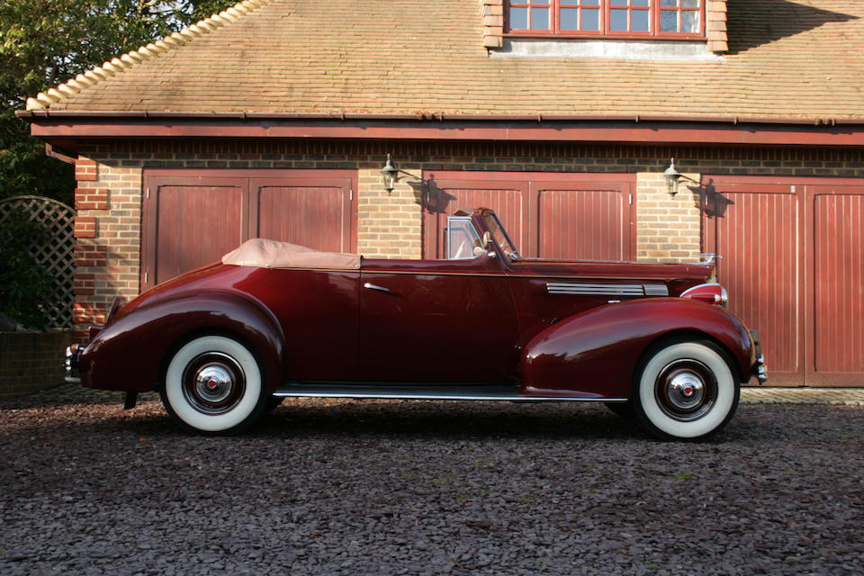 1939 Packard &#145;One Twenty&#146; Eight Convertible Coup&#233;  Chassis no. 48146 12893018 Engine no. B-303228