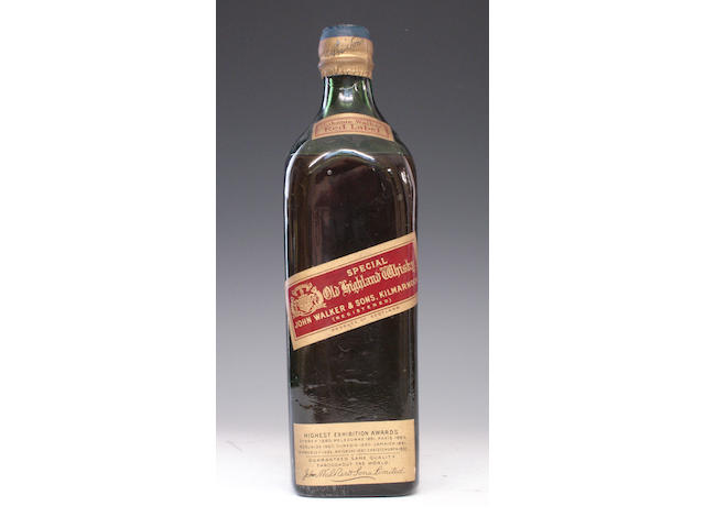 Johnnie Walker Red Label-Early 20th Century