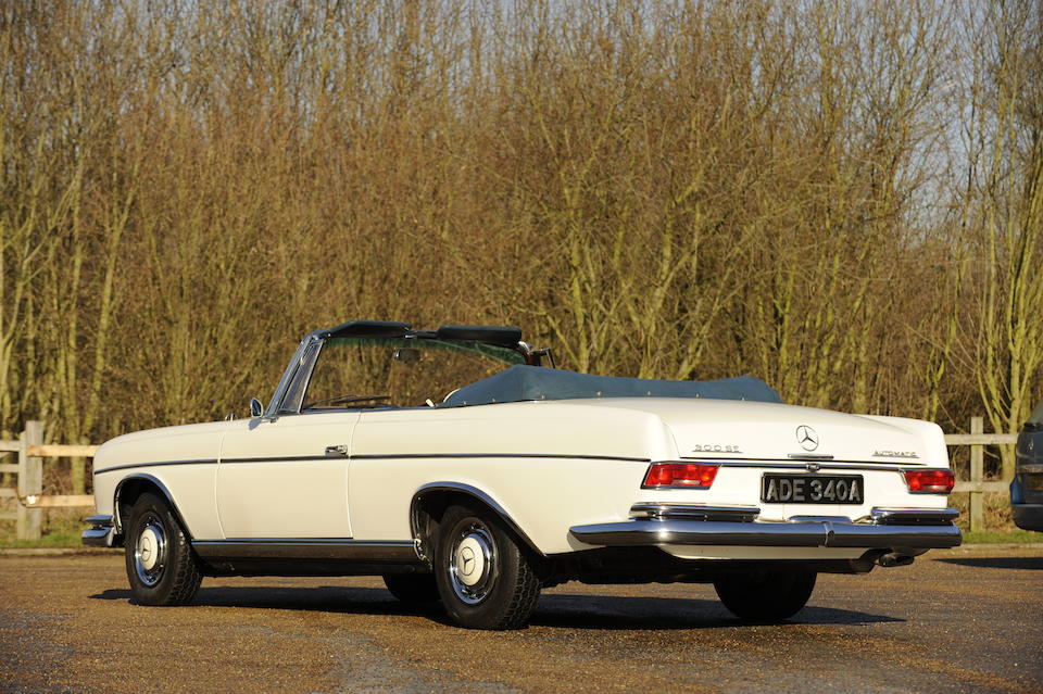 1963 Mercedes-Benz 300SE Cabriolet  Chassis no. 112-023-22-004153 Engine no. 189-985-22-000584