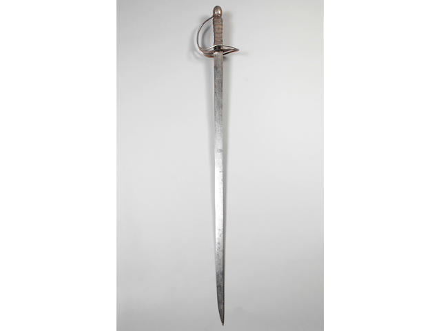 A Rare Georgian Cavalry Tropper's Sword