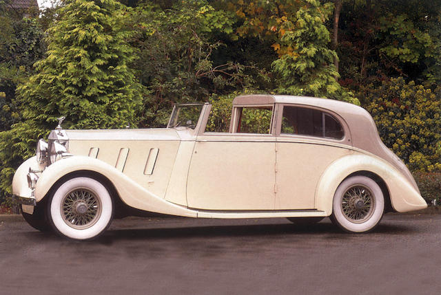 1936 Rolls-Royce Phantom III Sedanca de Ville  Chassis no. 3AZ24 Engine no. A64A
