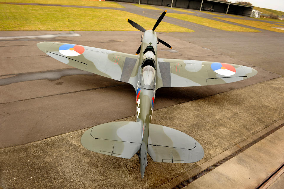 VICKERS-SUPERMARINE SPITFIRE TR Mark IX TWO-SEAT MONOPLANE FIGHTER TRAINER  Chassis no. Original Serial No: &#145;SM520&#146;
