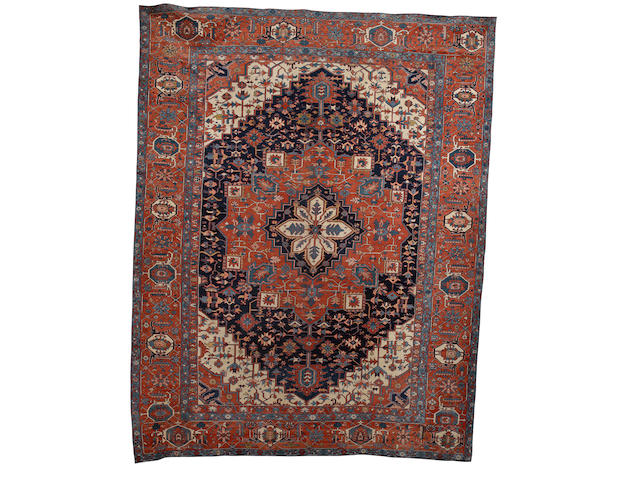 A Serapi carpet North West Persia, 14 ft 9 in x 11 ft 8 in (449 x 355 cm)