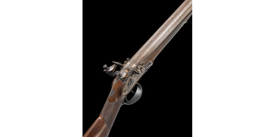 A Very Fine And Rare 20-Bore D.B. Flintlock Sporting Gun