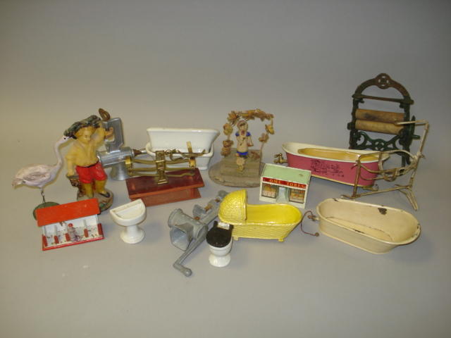 Dolls house furniture and related items