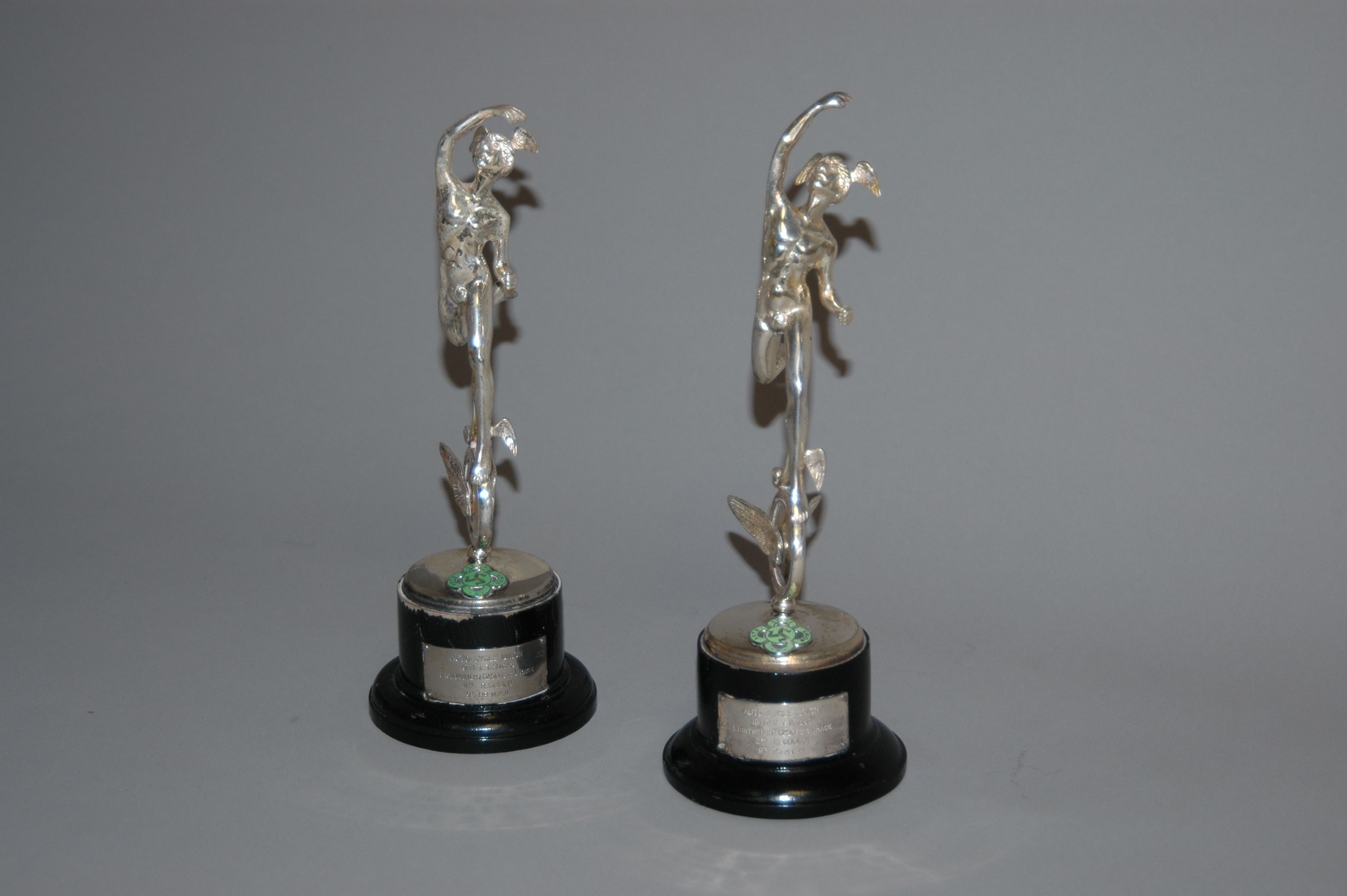 Tt Races Trophy Bonhams Cars : Three Isle of Man TT Silver Replica trophies,