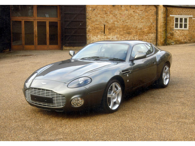 One owner, 11,000 miles from new,2004 Aston Martin DB7 Zagato Coup&#233;  Chassis no. SCFAE12373K700076 Engine no. AM2A/00331