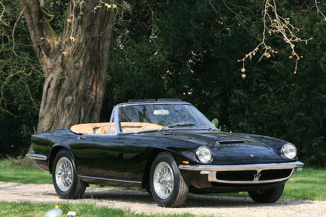 Bonhams : 1967 Maserati Mistral 4000 Spyder Chassis no. AM109SAL949