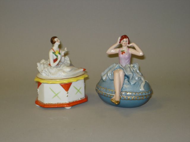 Two dressing table boxes 2