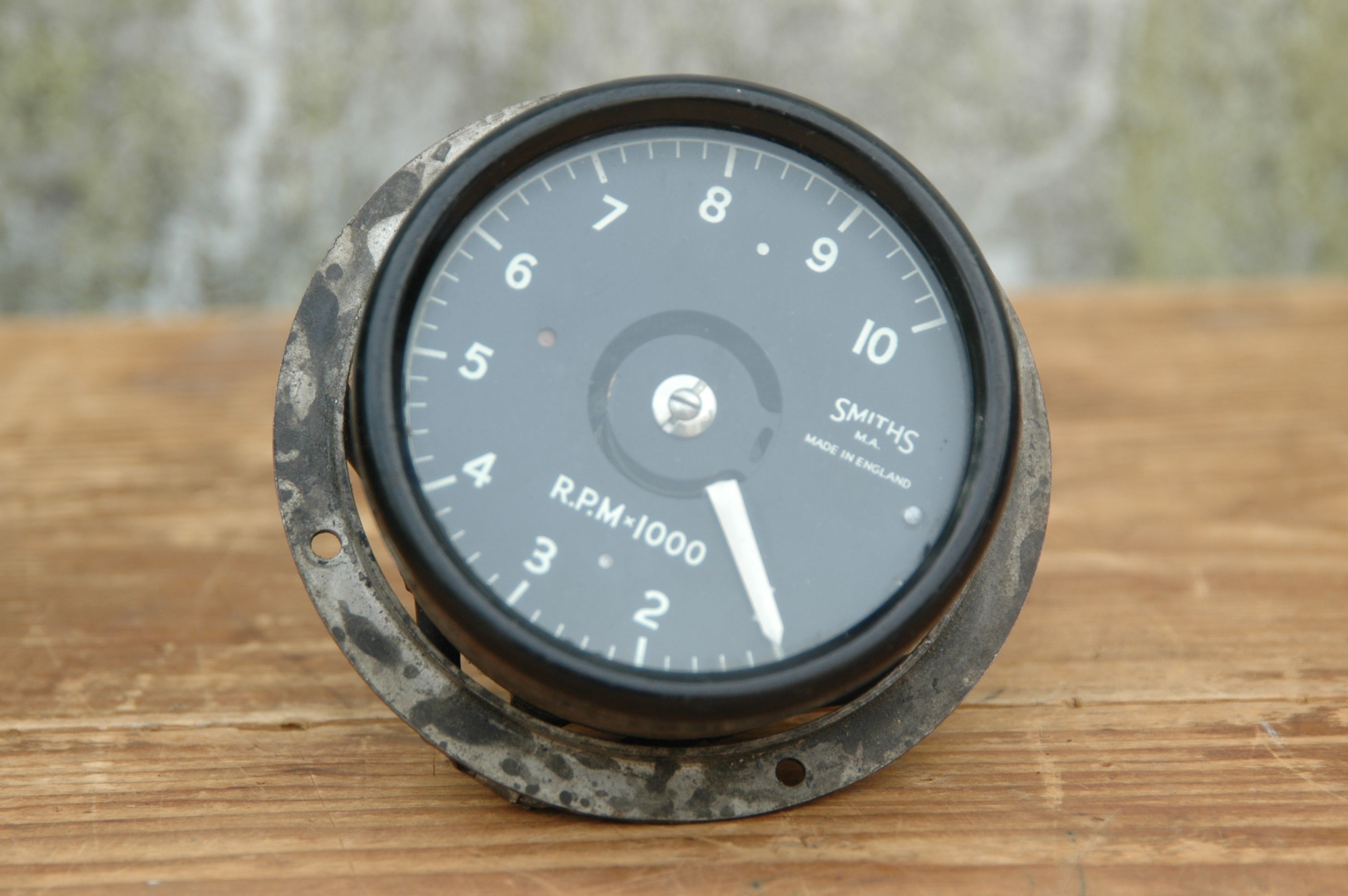 Bonhams Cars : A Smiths 10000RPM rev counter,