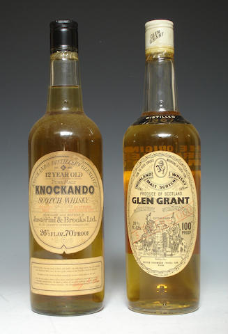 Knockando-12 year old-1965  Glen Grant-5 year old-1967