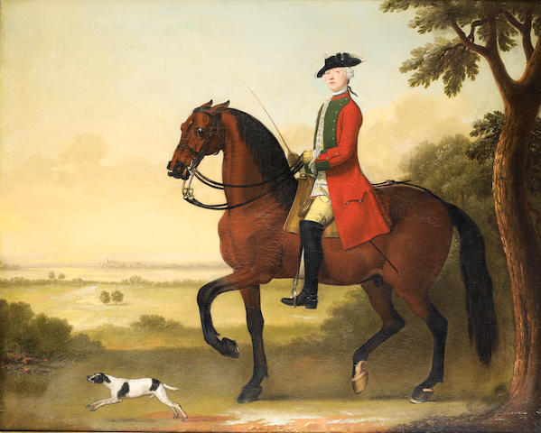 James Seymour (London 1702-1752) General Robert Douglas riding out