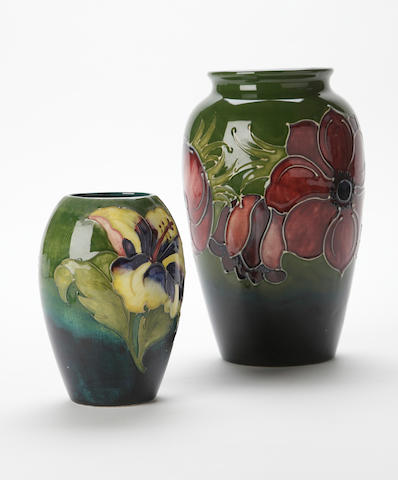 A Moorcroft vase Mid to late 20th century
