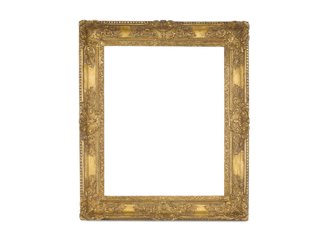 A French 18th Century carved and gilded R&#233;gence frame