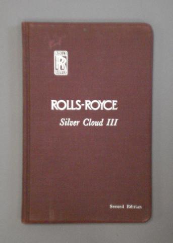 A Rolls-Royce Silver cloud III Handbook,
