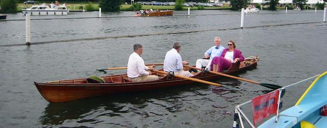 "Isabella" A Thames double skiff