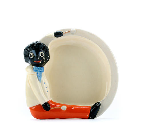 A Clarice Cliff 'Childrens Ware' Golly bowl by Joan Shorter