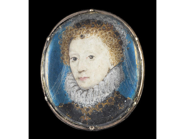 Nicholas Hilliard (British, 1547-1619) A Pair of portraits of Queen Elizabeth I and Robert Dudley