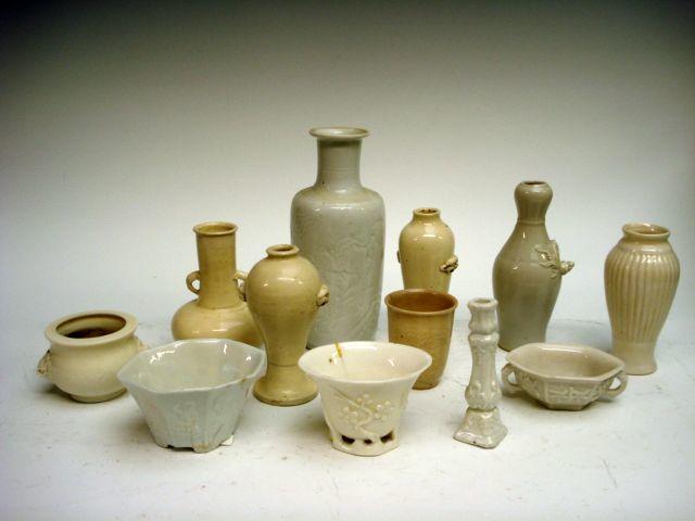 A collection of blanc de chine 18th / 19th century
