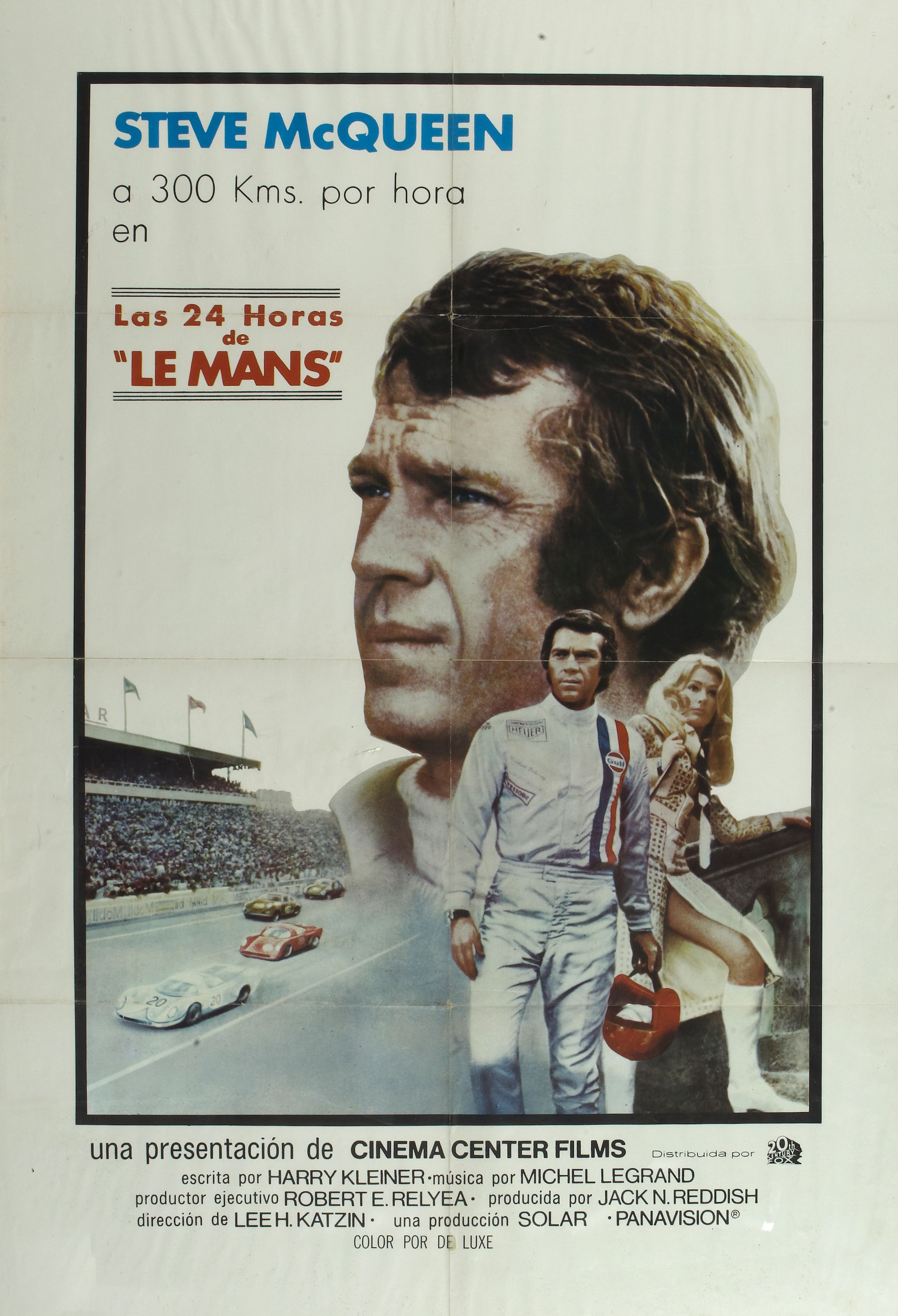 Bonhams Cars A Steve McQueen Le Mans Film Poster bonhams-cars-a-steve-mcqueen-le-mans-film-poster