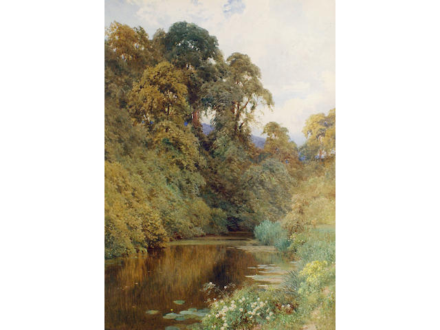 Harry Sutton Palmer, R.I. (British, 1854-1933) The River Mole, near Dorking