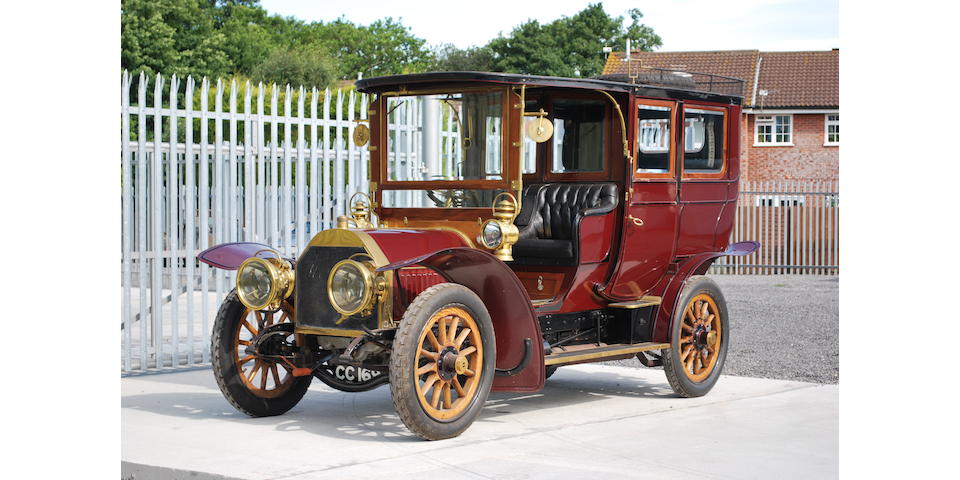 1906 Berliet 40hp 6.3 litre Open Drive Limousine  Chassis no. 582 Engine no. 627