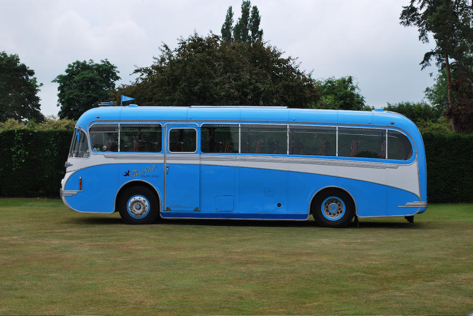 &#8220;Blue Bird&#8221; - the ex-Blue Bird Garages (Hull) Ltd,1952 Leyland Royal Tiger PSV1/1S 41-Seater Coach  Chassis no. 515490