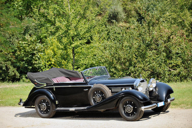 1937 Mercedes-Benz 540K Cabriolet C  Chassis no. 169312 Engine no. 169312
