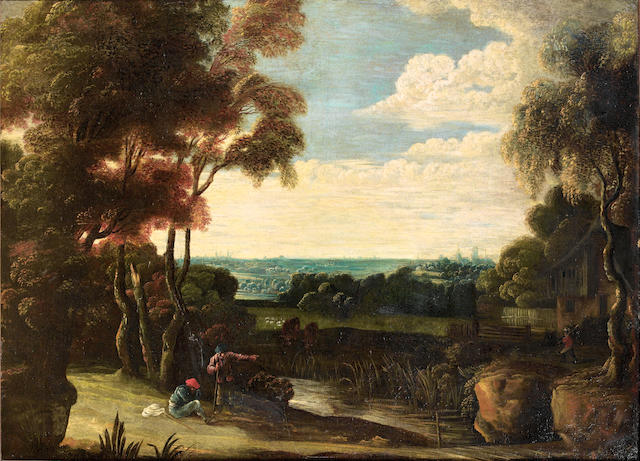 Circle of Jacques d'Arthois (Brussels 1613-after 1686) An extensive landscape