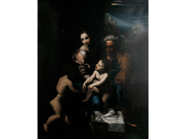After Raffaello Sanzio, called Raphael, 19th Century The Holy Family, or 'The Pearl'