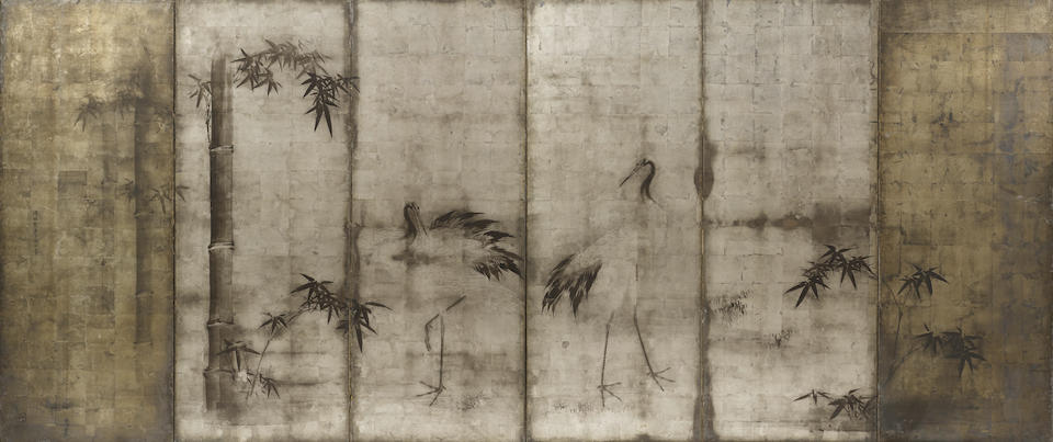 After Sotatsu, Rimpa School (front) and Yoshimura Shuzan (d. 1776) (back) Late Edo Period, 18th century