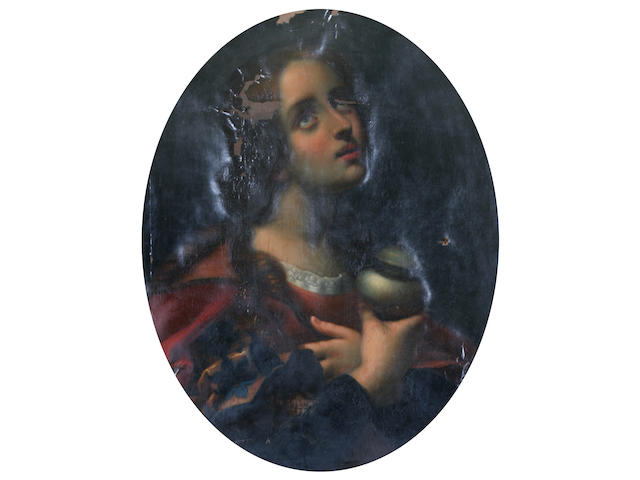 Louis Pisani, (Italian, 19th century) after Carlo Dolci 'The Magdalen',