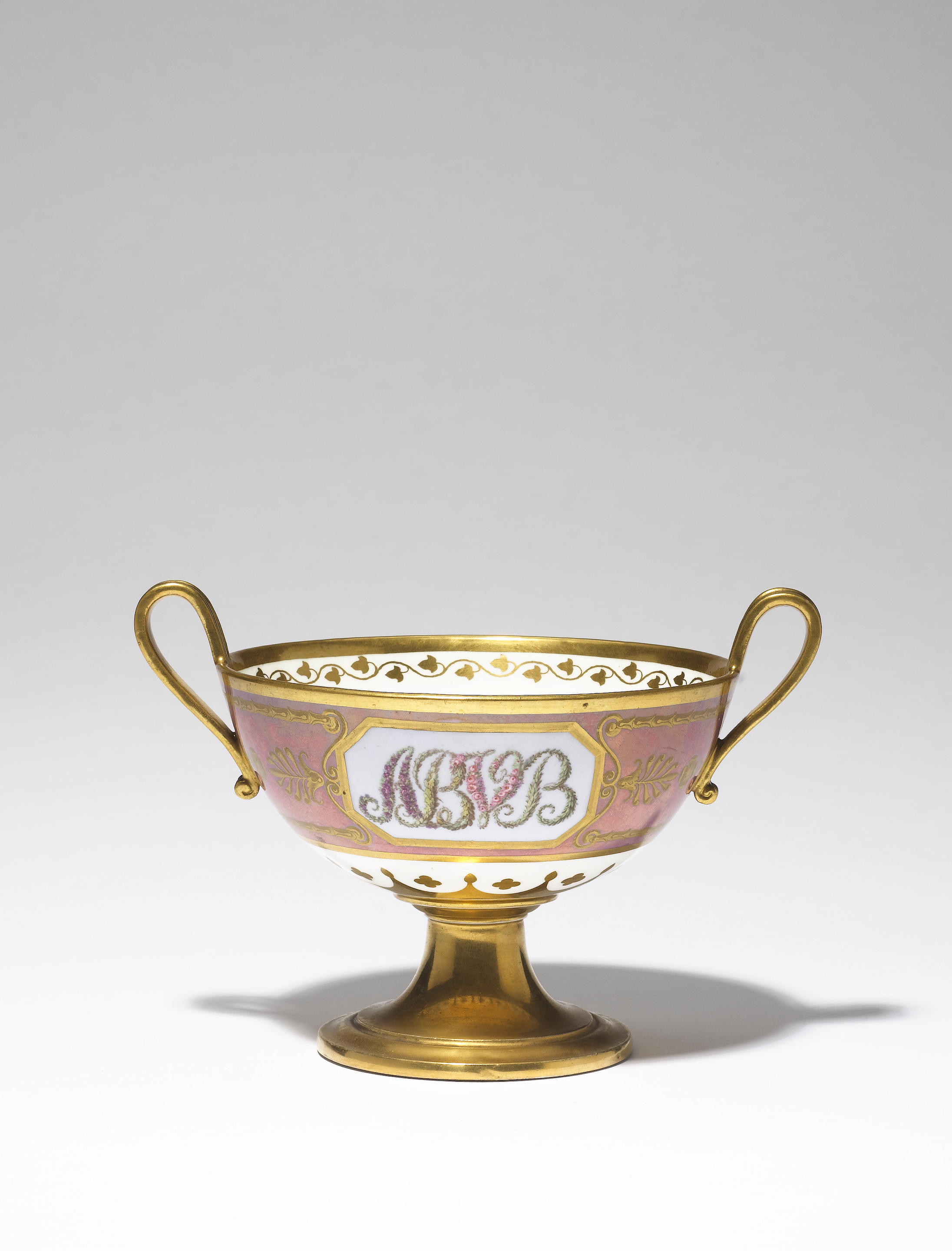 A Sèvres two-handled cup