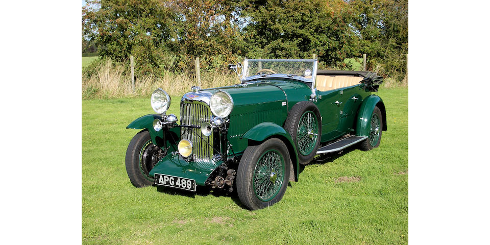 From 31 years in present ownership,1933 Lagonda 16/80 2-litre Four Seat Tourer  Chassis no. S10170 Engine no. S1920 (see below)