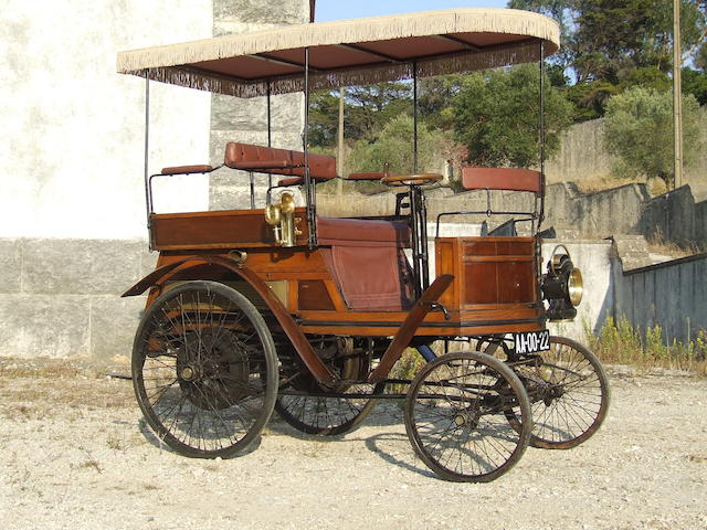 Two owners from new,c1899 Hurtu 3 1/2hp Dos-&#224;-dos  Chassis no. 350 Engine no. 108