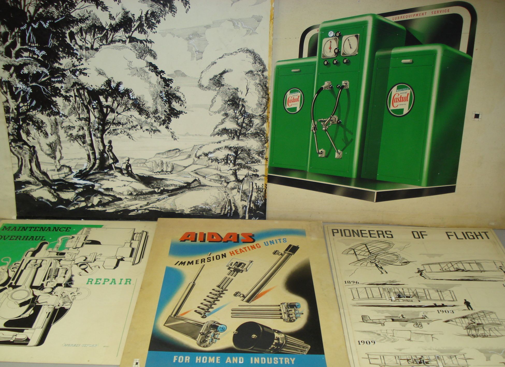 Bonhams Cars : A portfolio of graphic artwork and designs by Henry ...