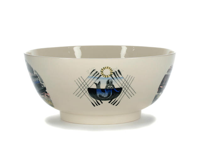 An Eric Ravilious for Wedgwood Boat Race bowl Circa 1975