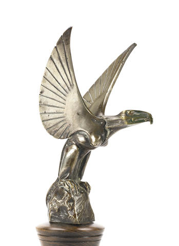 A good 'Chimere' mascot by Bourcart, French, 1920s,