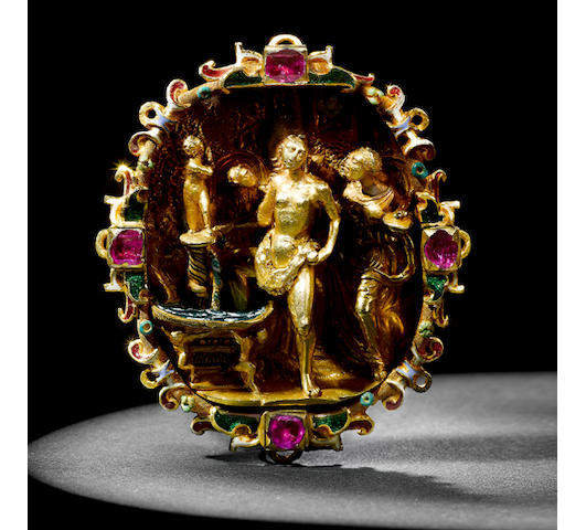 A rare 16th century gold jewel