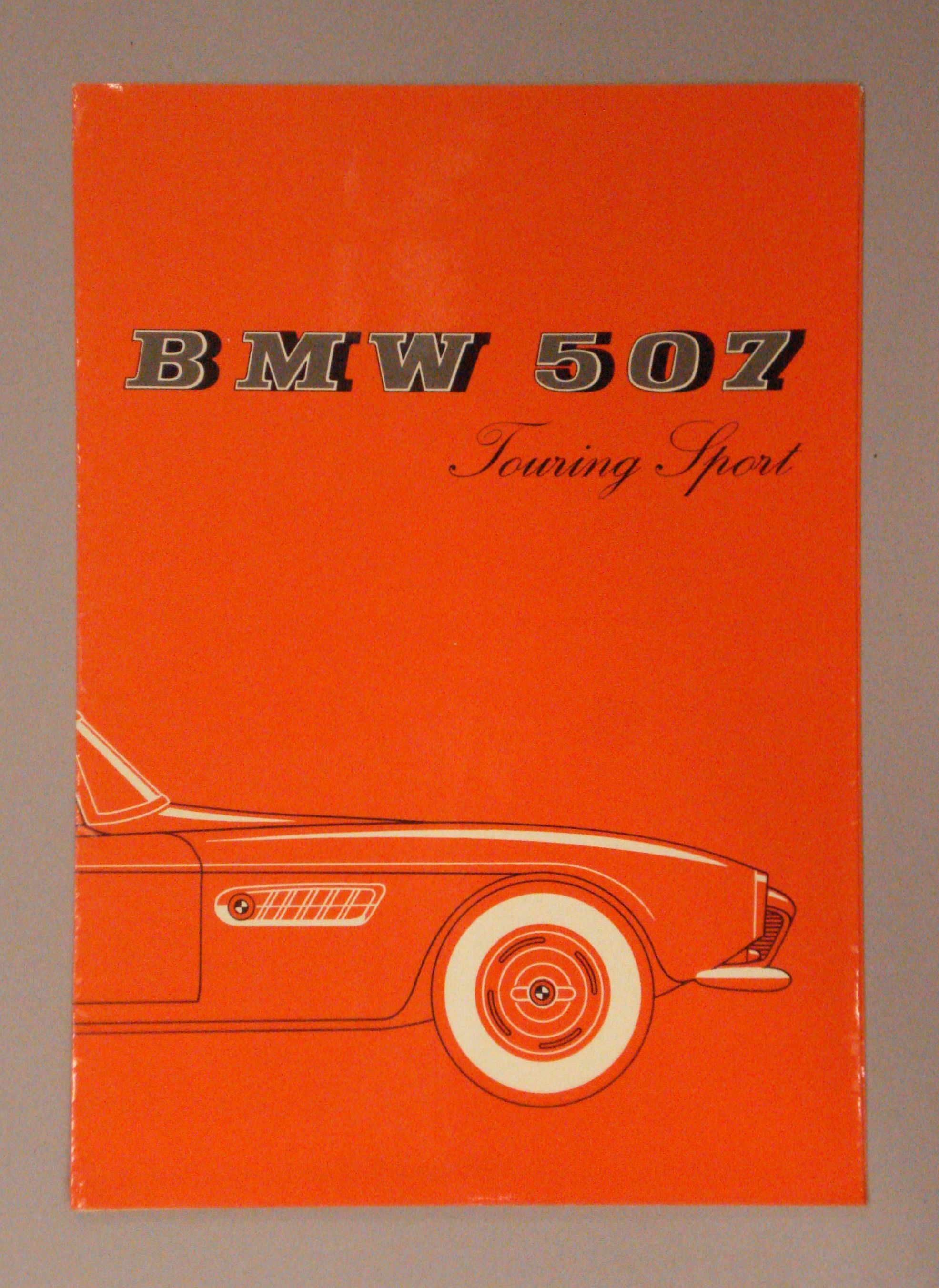 Bonhams Cars A BMW 507 Roadster Touring Sport sales brochure,