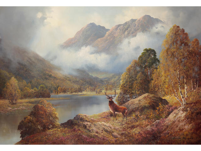Douglas Falconer (British, 1913-2004) "Loch Hourn" 59 x89 cm