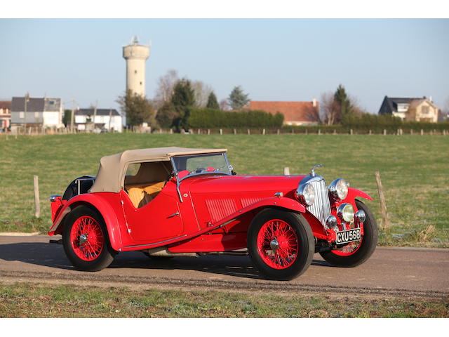 1936 AC 16/80hp Competition Sports, Chassis no. L362 Engine no. UBS71/2 312