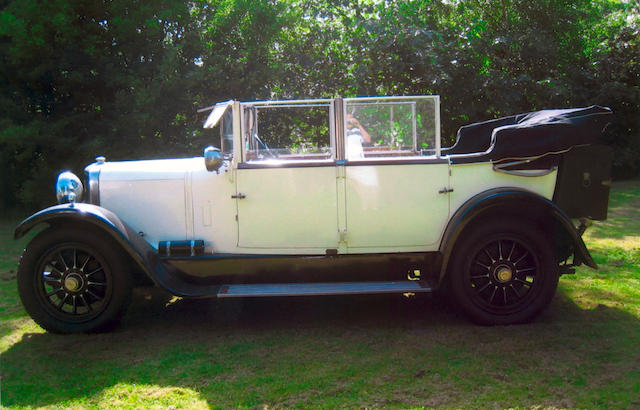 1924 Panhard & Levasseur X45 Landaulet tranformable, Chassis no. 61580