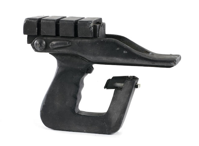 Dragonfire, November 1987 A black handgun,