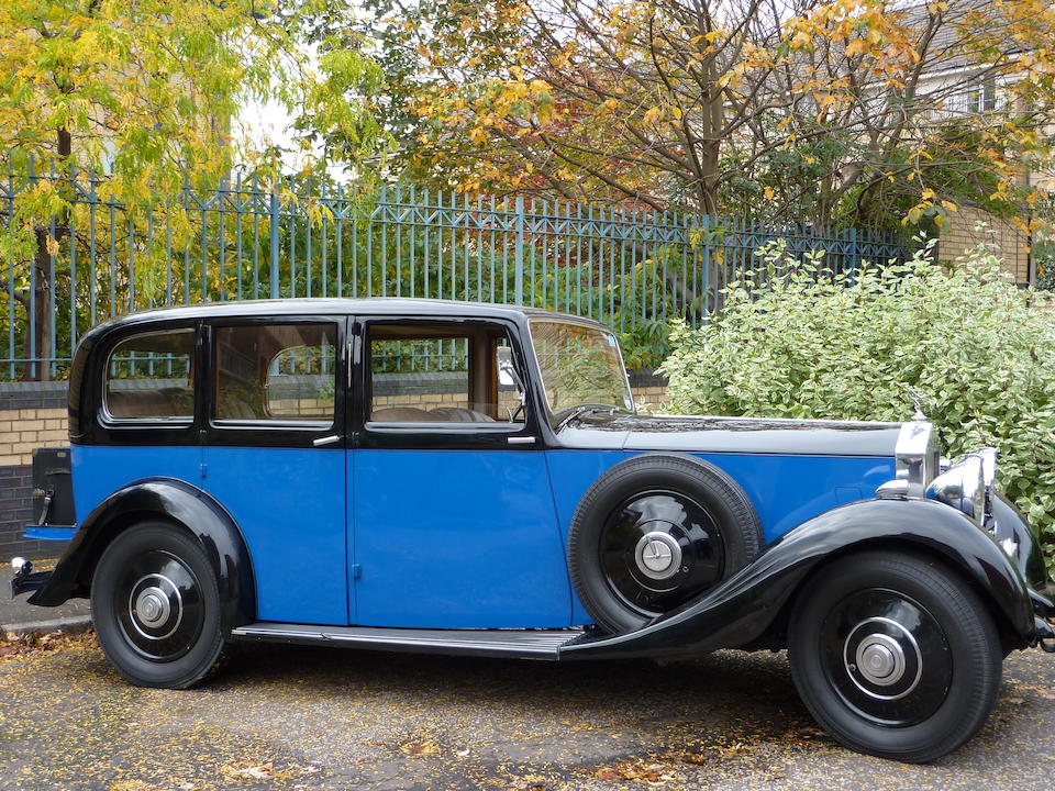 1937 Rolls-Royce 25/30hp Limousine  Chassis no. GMP27 Engine no. E29C