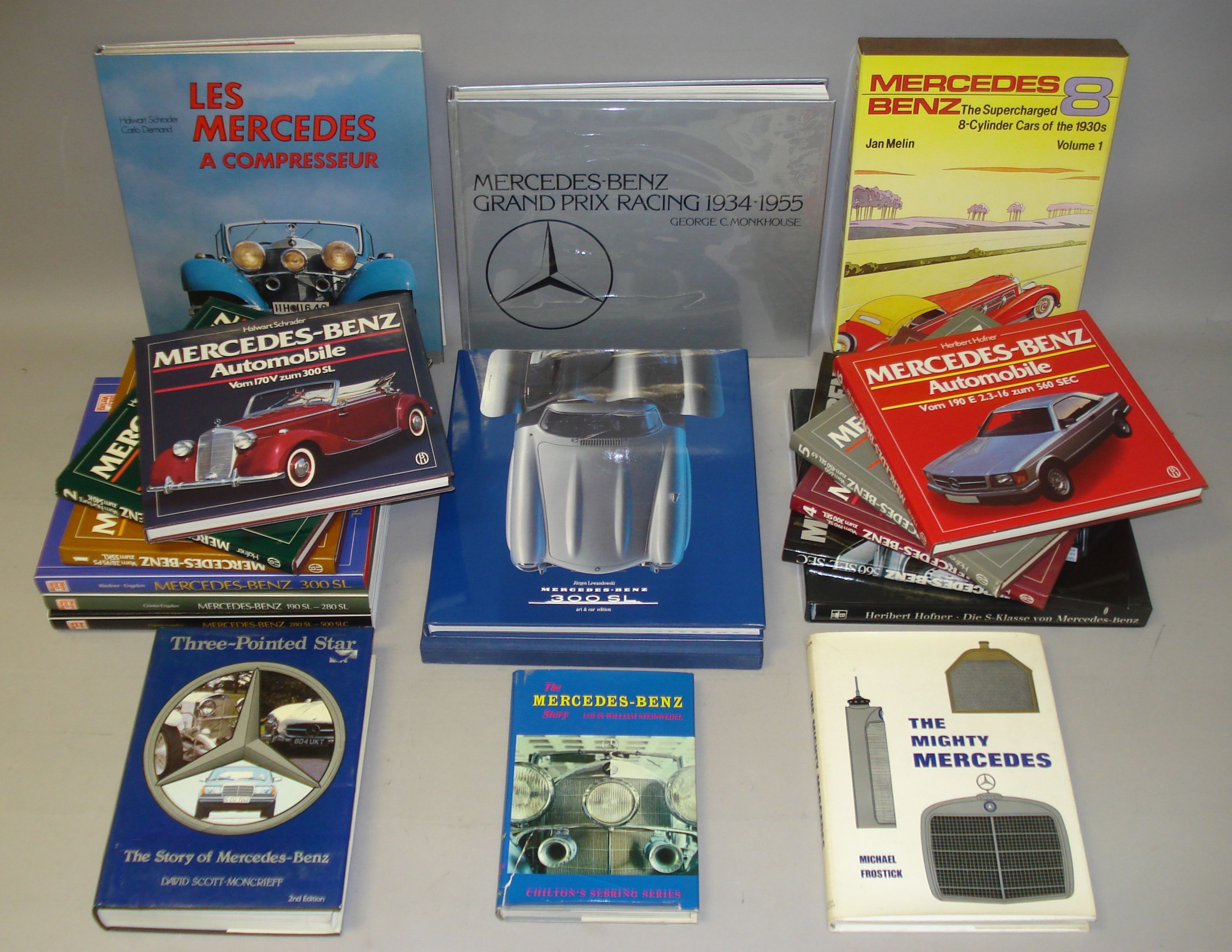 Bonhams Cars Books Relating To Mercedes Benz Cars Bonhams Cars Books Relating To Mercedes Benz Cars
