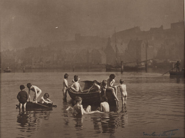 Bonhams Frank Meadow Sutcliffe British 1853 1941 Water Rats 1886