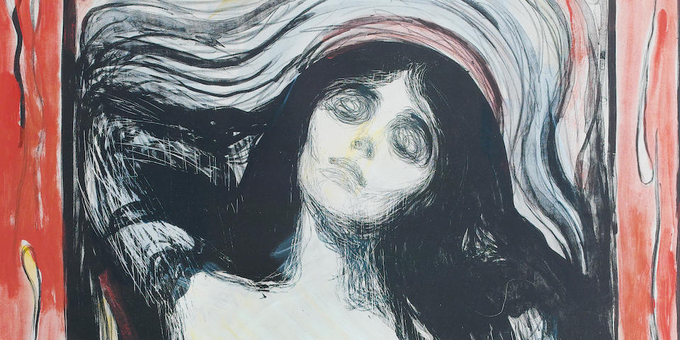 Edvard Munch (Norwegian, 1863-1944) Madonna