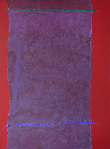 Theodoros Stamos (Greek, 1922-1997) Infinity Field, Lefkada Series, 1976