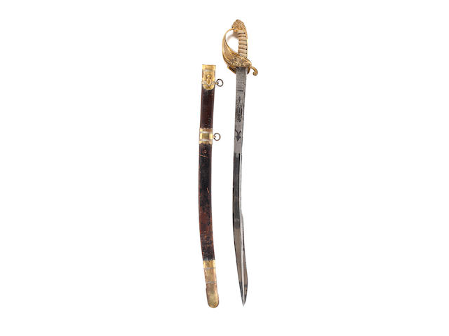 A Fine 1827 Pattern Naval Officer's Sword